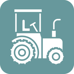 Vector Design Tractor Icon Style