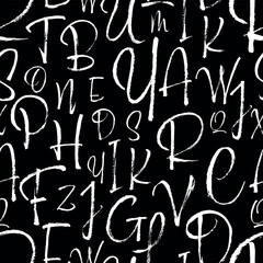 abstract background with alphabet	