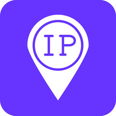 Obraz premium Vector Design IP Address Icon Style
