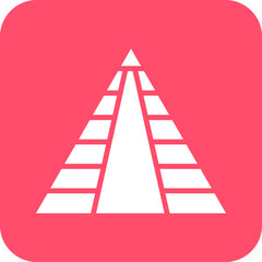Vector Design Pyramid Icon Style
