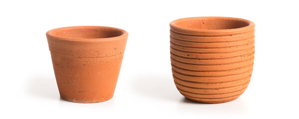Ceramic flowerpot, Clay flowerpot