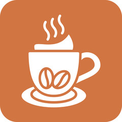 Vector Design Cappuccino Icon Style