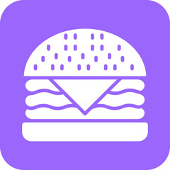 Vector Design Burger Icon Style