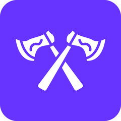 Vector Design Axe Icon Style