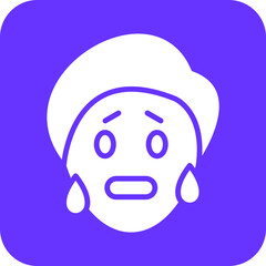 Vector Design Hot Face Icon Style