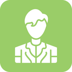 Vector Design Model Male Icon Style
