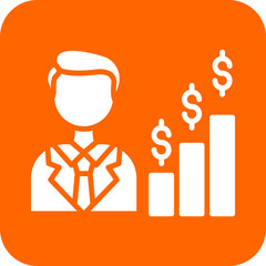 Fototapeta premium Vector Design Businessman Icon Style