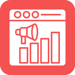 Vector Design Growth Media Icon Style
