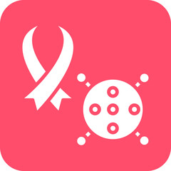 Vector Design Cancer Icon Style