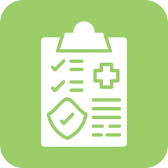 Vector Design Health Insurance Icon Style