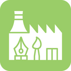 Vector Design Creative Factory Icon Style