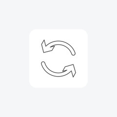 Backup,Disaster Recovery, thin line icon, grey outline icon, pixel perfect icon