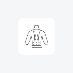 Orthopedic Belt Icon, Orthopedic Device, thin line icon, grey outline icon, pixel perfect icon