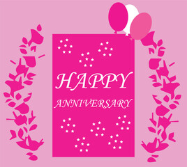 Happy Anniversary Card . A Beautiful Anniversary card idea