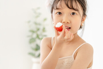 생일을 맞이한 7살 어린이