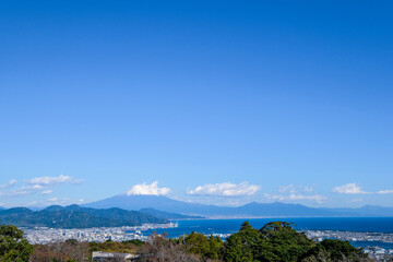 静岡県日本平からの富士山