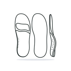 Comfortable Orthotics Shoe Insole Pair, Arch Supports