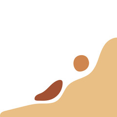 Abstract Blob Corner