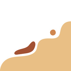 Abstract Blob Corner