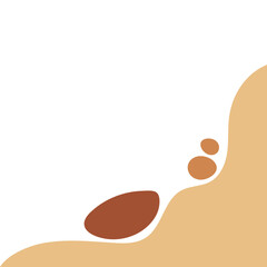 Abstract Blob Corner