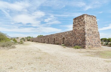 The incredible Magic Arches in Mineral de Pozos, Guanajuato, originally built by the Jesuits