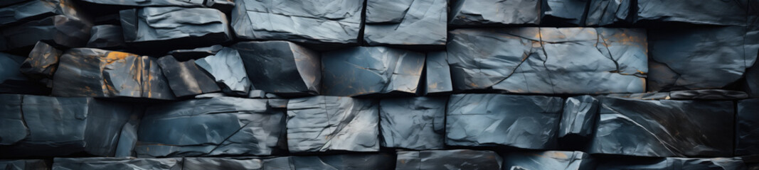 Basalt background. A symbol of enduring strength, withstands the tests of time. Its solid composition and rugged texture make it a testament to resilience. - obrazy, fototapety, plakaty