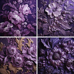 pattern design textured flower art floral background vintage wallpaper decorative ornate 