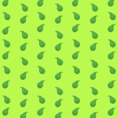 background design with patterns of fruit and vegetables, in vector illustration