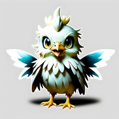 Villainous Chick: A Tale of Feathered Mischief_generative ai