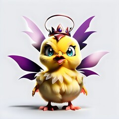 Villainous Chick: A Tale of Feathered Mischief_generative ai