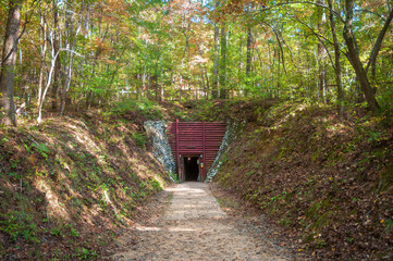 The Reed Gold Mine State Historic Site in Cabarrus County, North Carolina