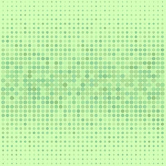 green background with dots