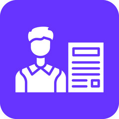 Independent Contractor Icon Style