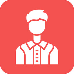 Male Model Icon Style
