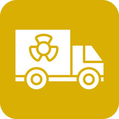 Nuclaer Truck Icon Style