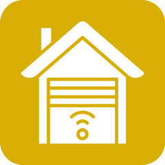 Smart Garage Icon Style