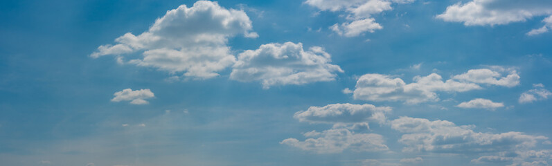 Sky and cloud of panorama view background