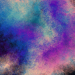 Abstract grainy gradient background noise texture effect summer poster design