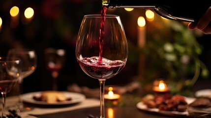 alcohol pour wine drink pouring red wine illustration glass bottle, grape glass, beverage taste alcohol pour wine drink pouring red wine - obrazy, fototapety, plakaty
