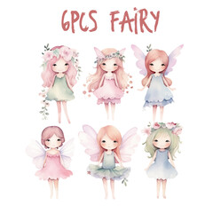 fairy watercolor set