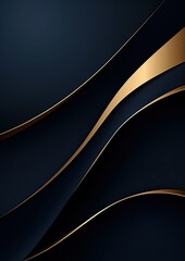 Abstract elegant combination of dark blue navy with gold