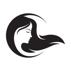 Hair and salon logo images illustration