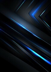 Dark gray abstract background with blue and white light