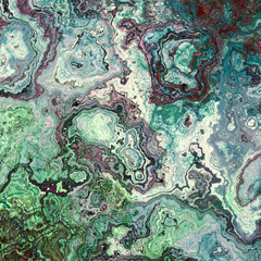 Abstract green khaki Marble texture. Fractal digital Art Background. High Resolution. Can be used for background or wallpaper