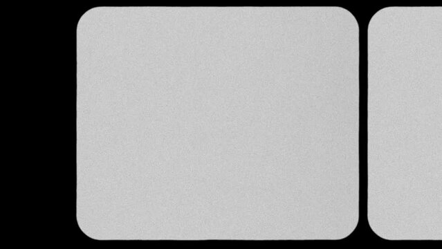 Retro Film matte Overlay With Digital Noise