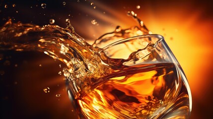 background liquid whiskey drink pouring illustration alcohol beverage, glass bar, scotch bourbon background liquid whiskey drink pouring