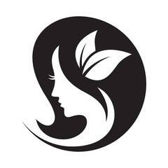 Hair and salon logo images illustration