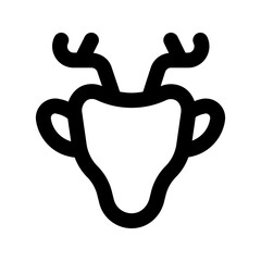 deer line icon