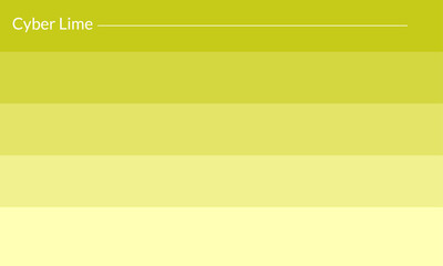Cyber lime color palette new color trend 2024 - obrazy, fototapety, plakaty