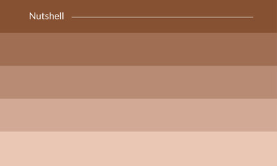 nutshell brown natural color palette new color trend 2024